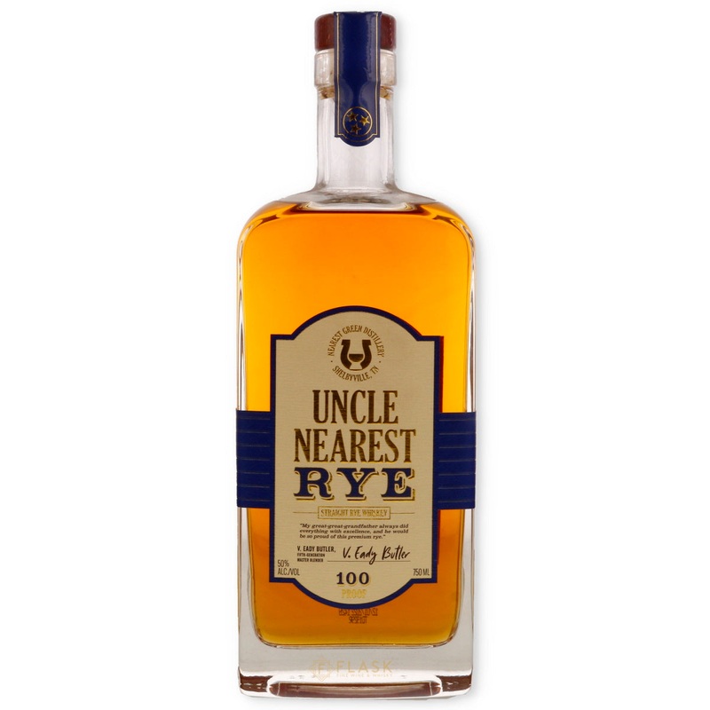 Uncle Nearest Straight Rye 100pf Whiskey