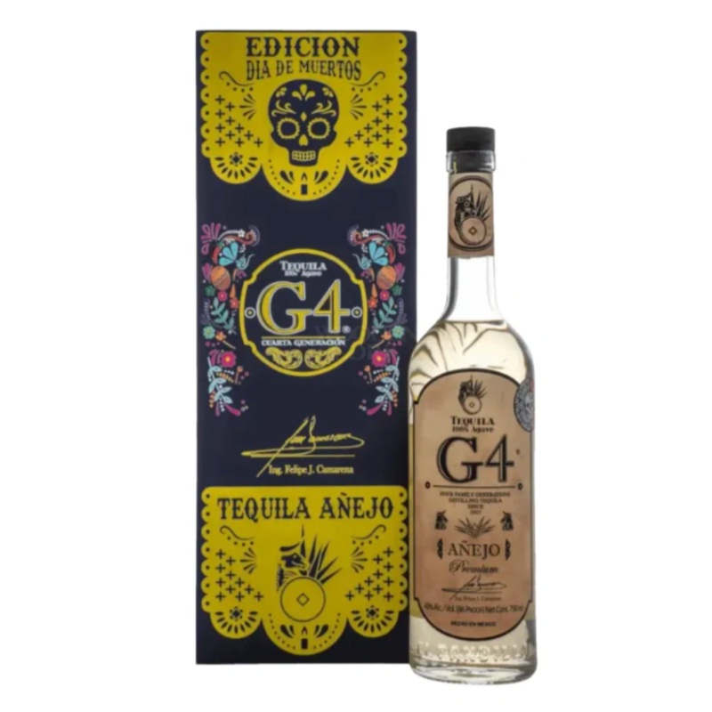 G4 Tequila Aejo de Madera Da de Muertos 2025 Edition 750mL