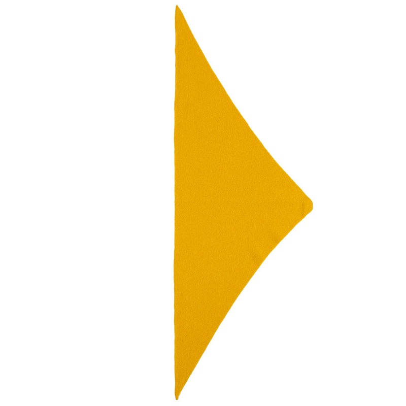 Plain Triangle Neckerchief Golden eye Plain Triangle Neckerchief Golden eye