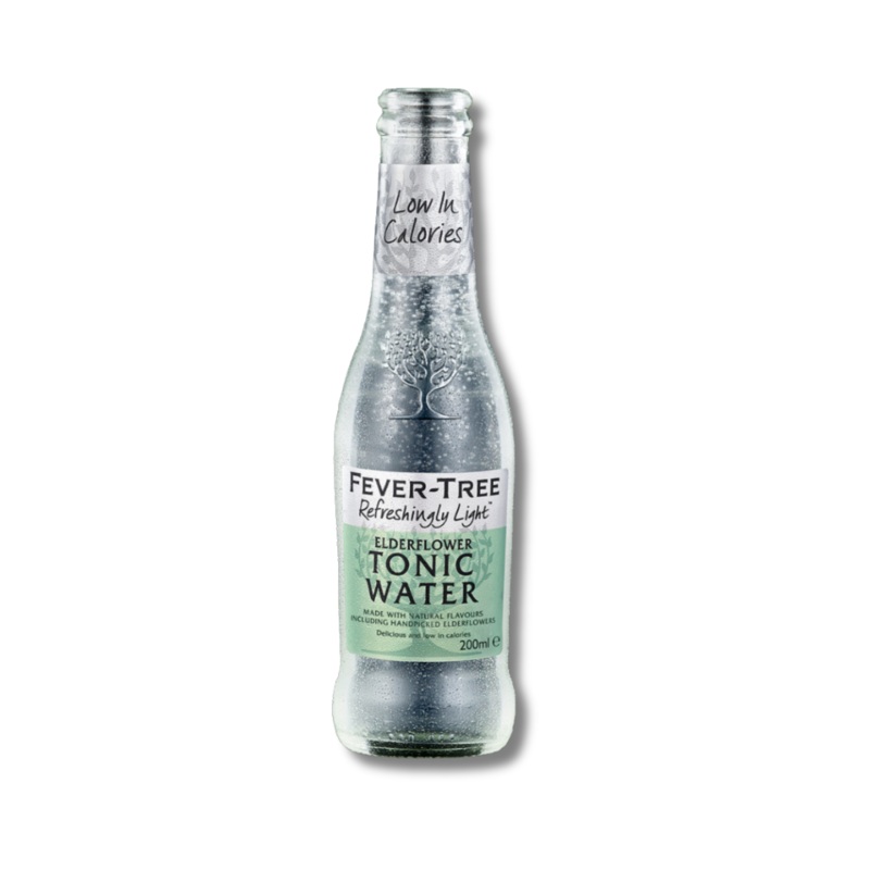 Fever Tree Elderflower Tonic 200ml (Pack of 4)