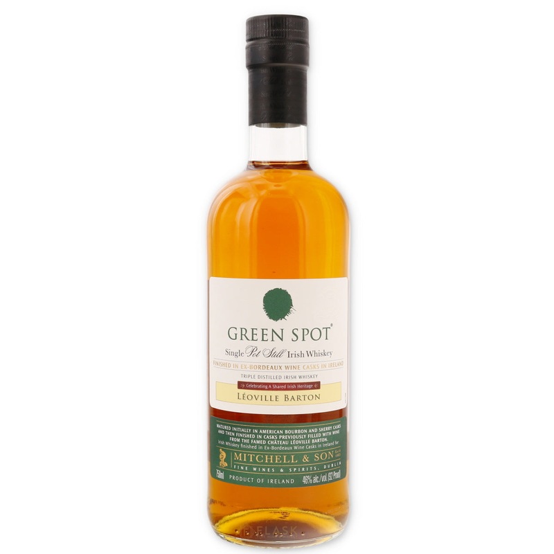 Green Spot Chateau Leoville Barton Bordeaux Cask Finish Irish Whiskey