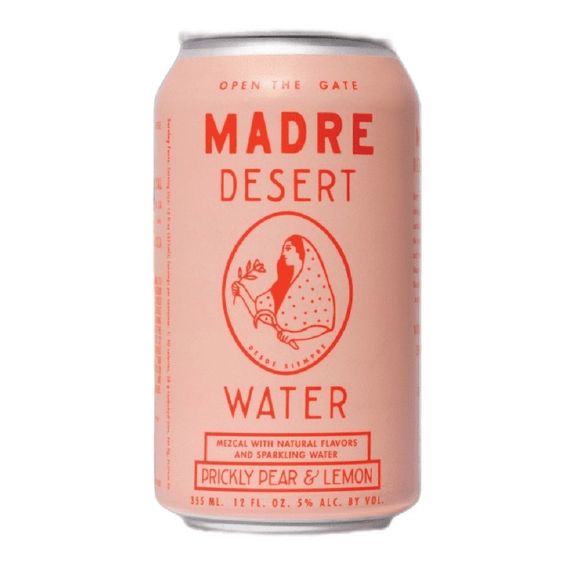 Madre Prickly Pear & Lemon Desert Water 4-Pack