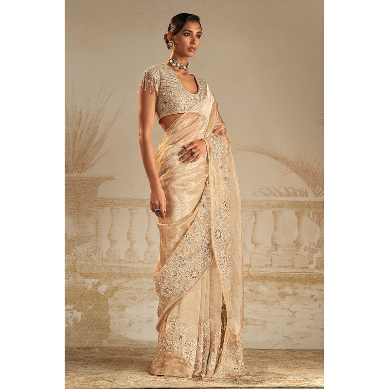 Ratan Saree Set-RTS GOLD