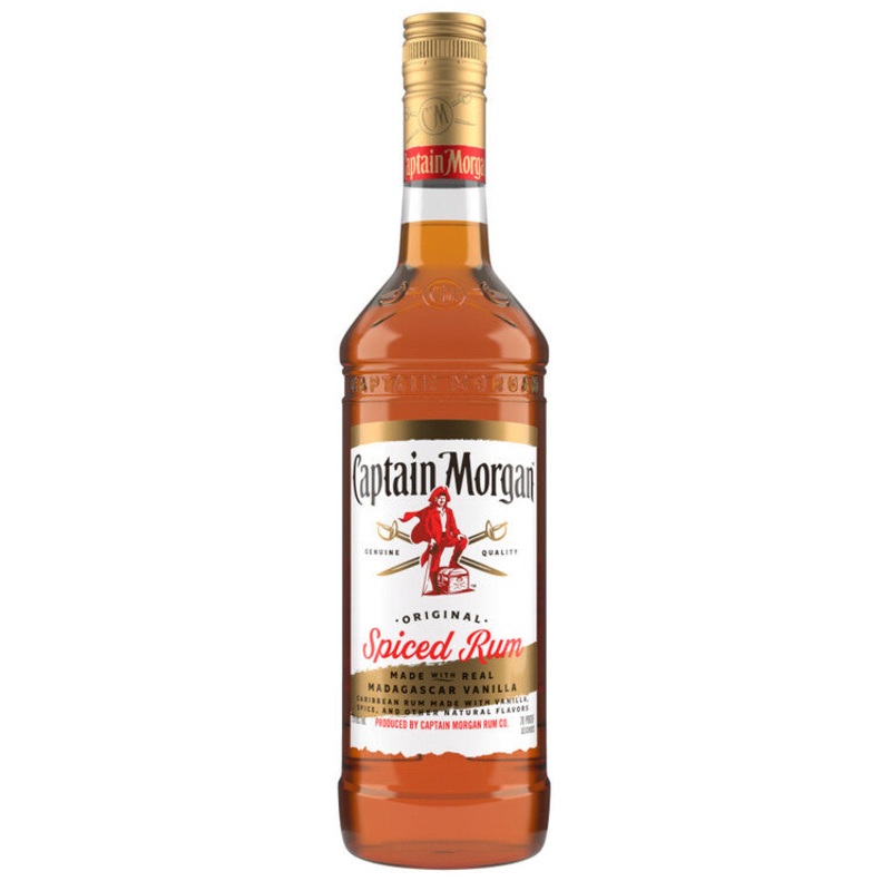 Captain Morgan Spiced Rum Original Real Madagascar Vanilla Premium