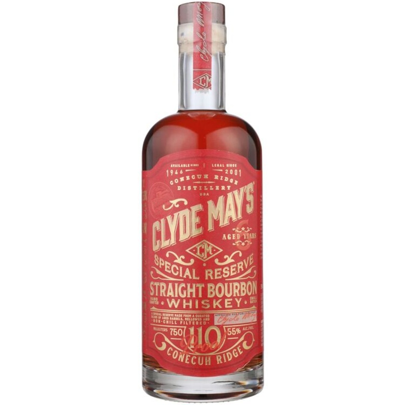 Clyde May S Straight Bourbon Special Reserve 6 Yr 110 750Ml