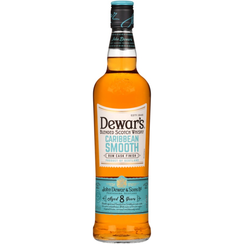Dewar S Blended Scotch Caribbean Smooth Rum Cask Finish 8