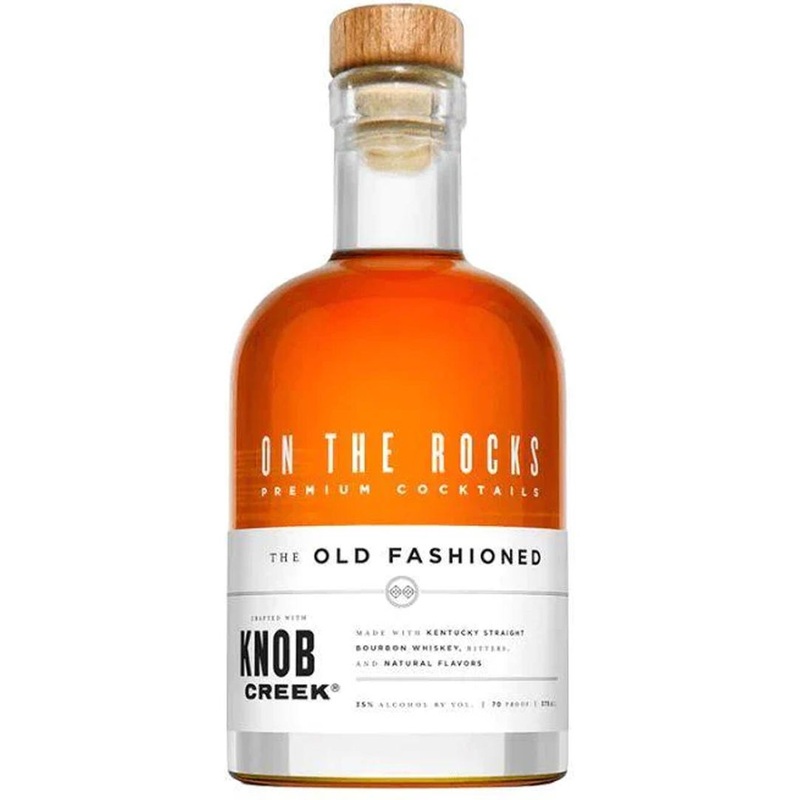On The Rocks The Old Fashioned Knob Creek Premium Cocktails 375 mL