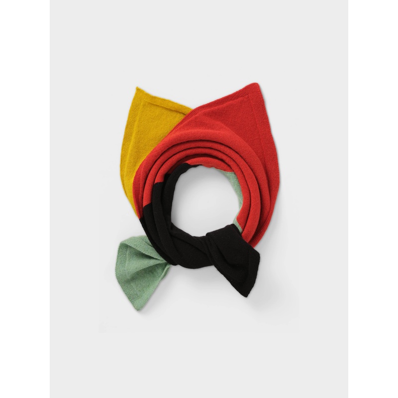 SQUARE NECKERCHIEF TURMERIC & RED DULSE SQUARE NECKERCHIEF TURMERIC & RED DULSE