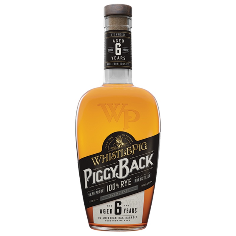 WhistlePig PiggyBack 6 Year Rye Whiskey 750ml