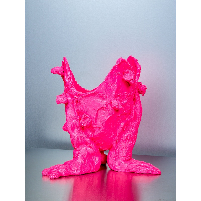 Lemon Special Vessel in Hot Pink