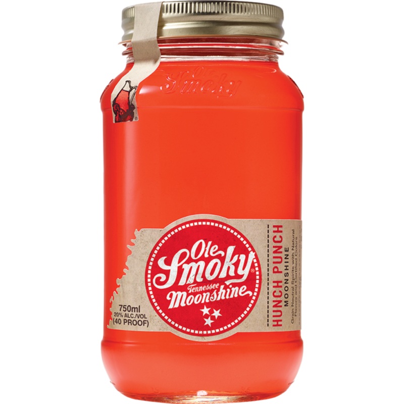 Ole Smoky Hunch Punch Lightnin' Moonshine 80 750Ml