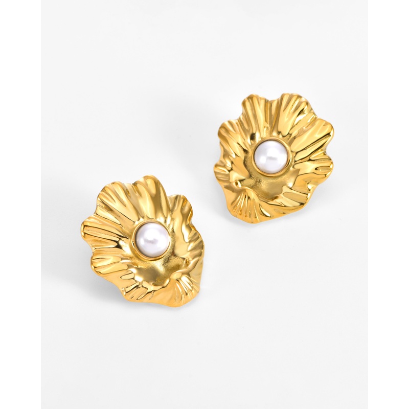 The Shell Earrings Gold