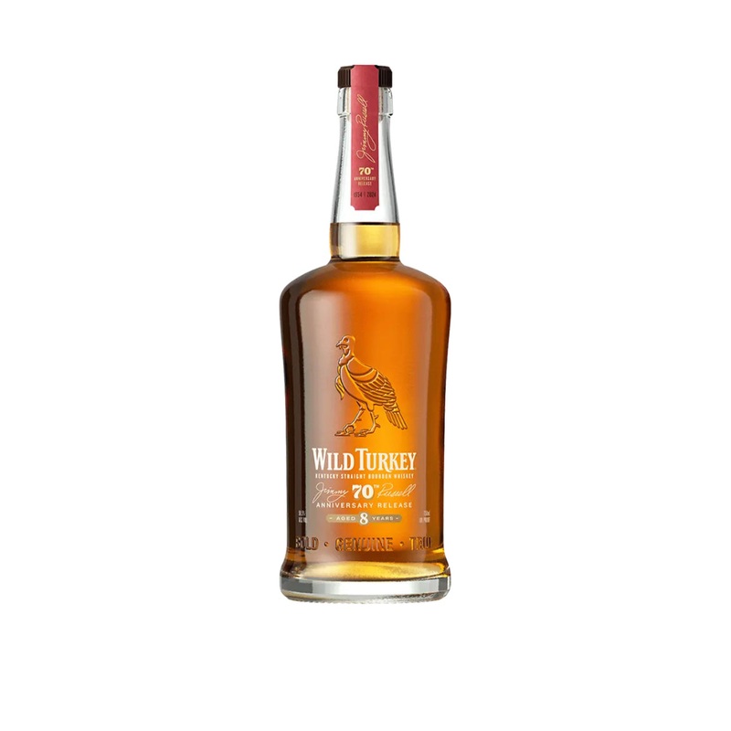 Wild Turkey Jimmy Russell's 70th Anniversary 8YO Bourbon750ml