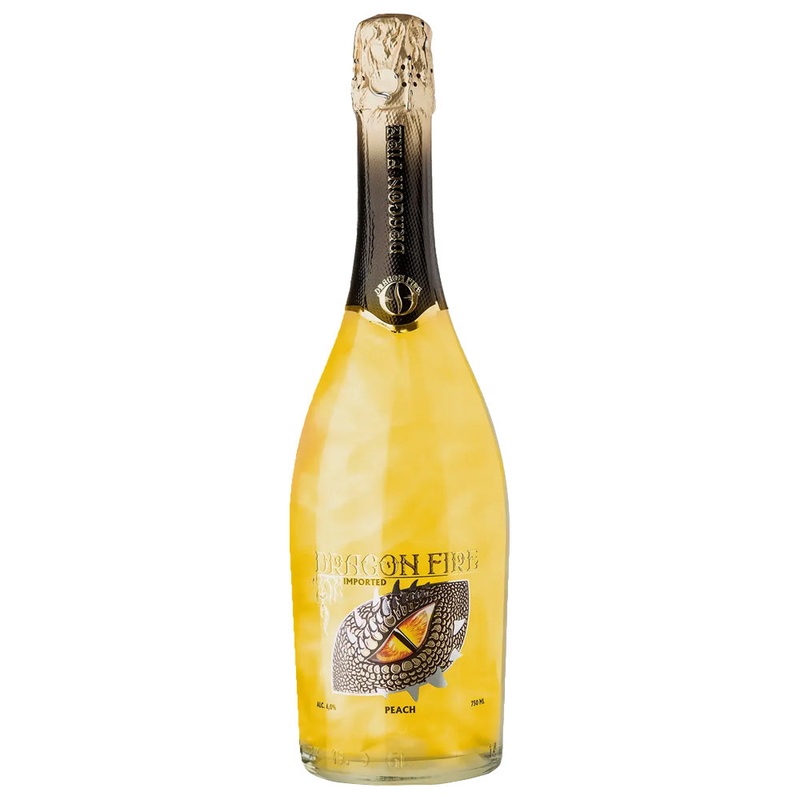 Dragon Fire Peach Sparkling Wine