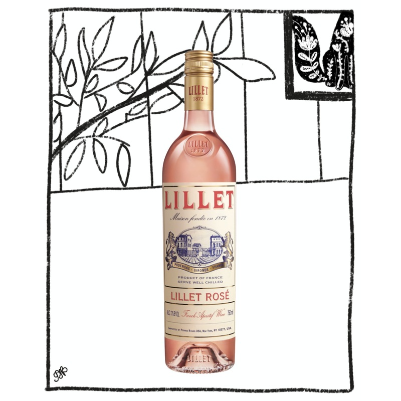 LILLET ROSE 750ML 17% ABV