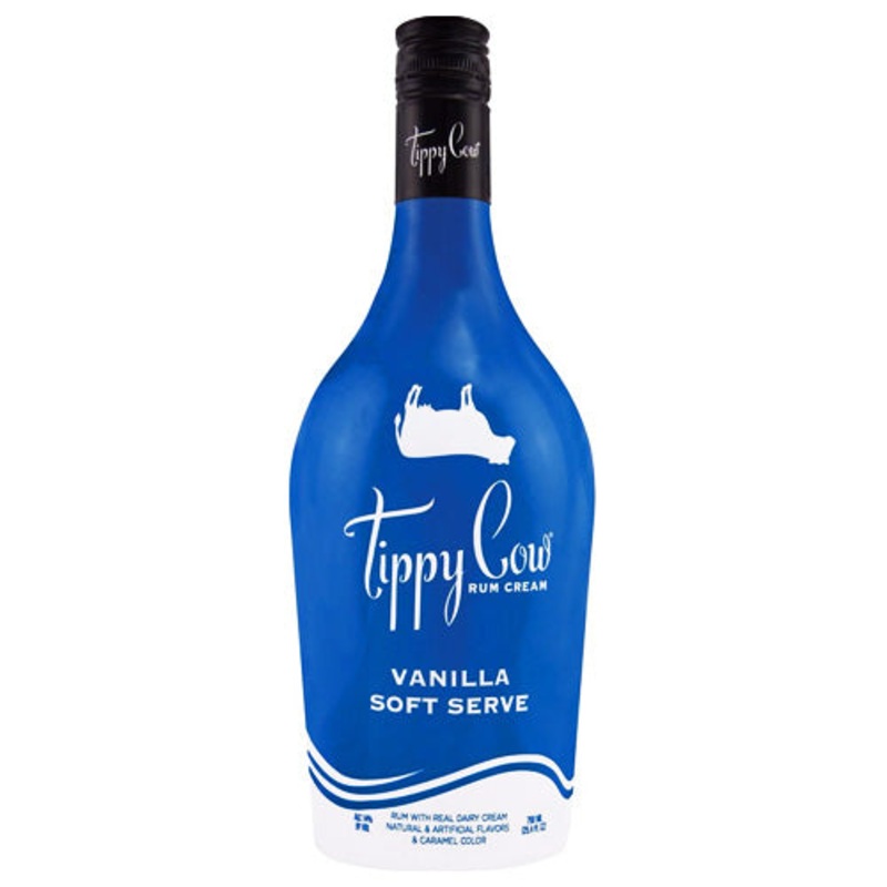 Tippy Cow Vanilla Soft Serve Rum Cream Liqueur