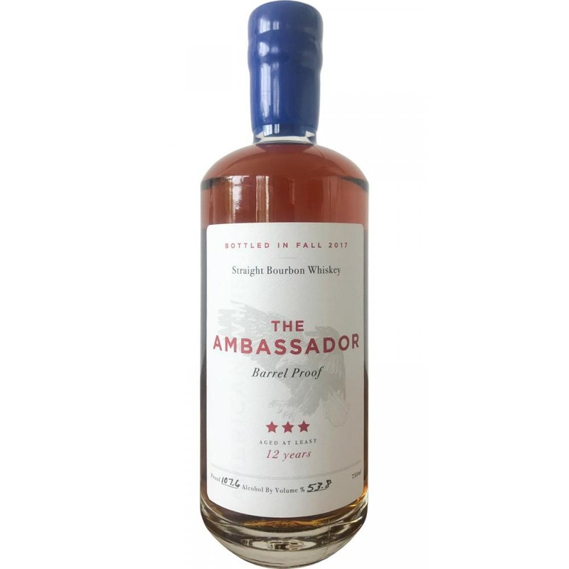 Ambassador 12 Year Old Straight Bourbon Barrel Proof