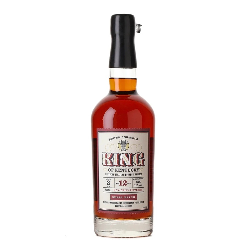 Brown Formans King of Kentucky Small Batch 12 Year Old Batch 3 Kentucky Straight Bourbon Whiskey 700ml