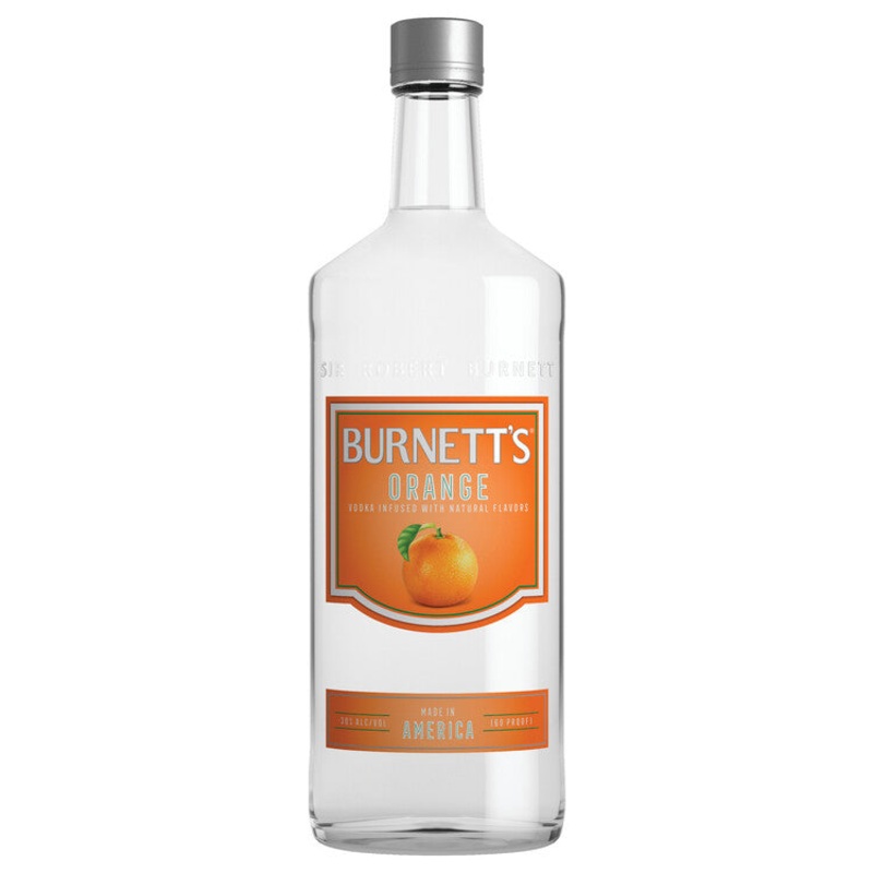 Burnett'S Orange Flavored Vodka 60 1L