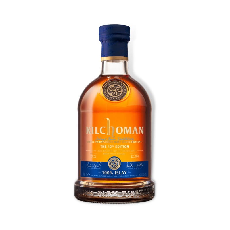Kilchoman 100% Islay (12th Edition) Single Farm Single Malt Scotch Whisky 700ml (ABV 50%)