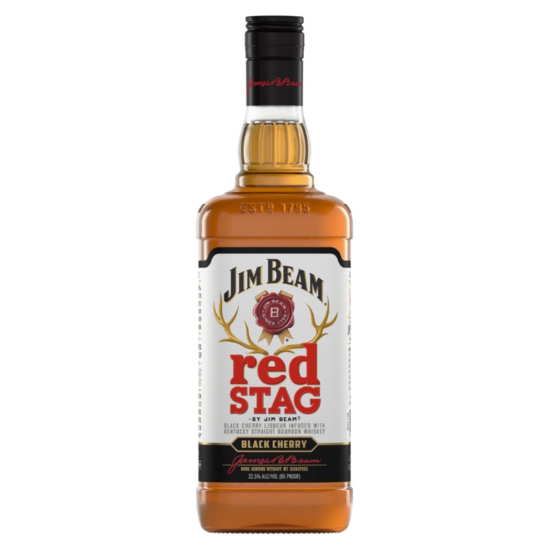 Red Stag Black Cherry Infused Straight Bourbon 65 750Ml Premium