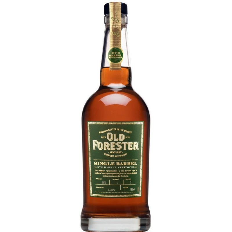 Old Forester Single Barrel Barrel Strength Kentucky Straight Rye Whisky