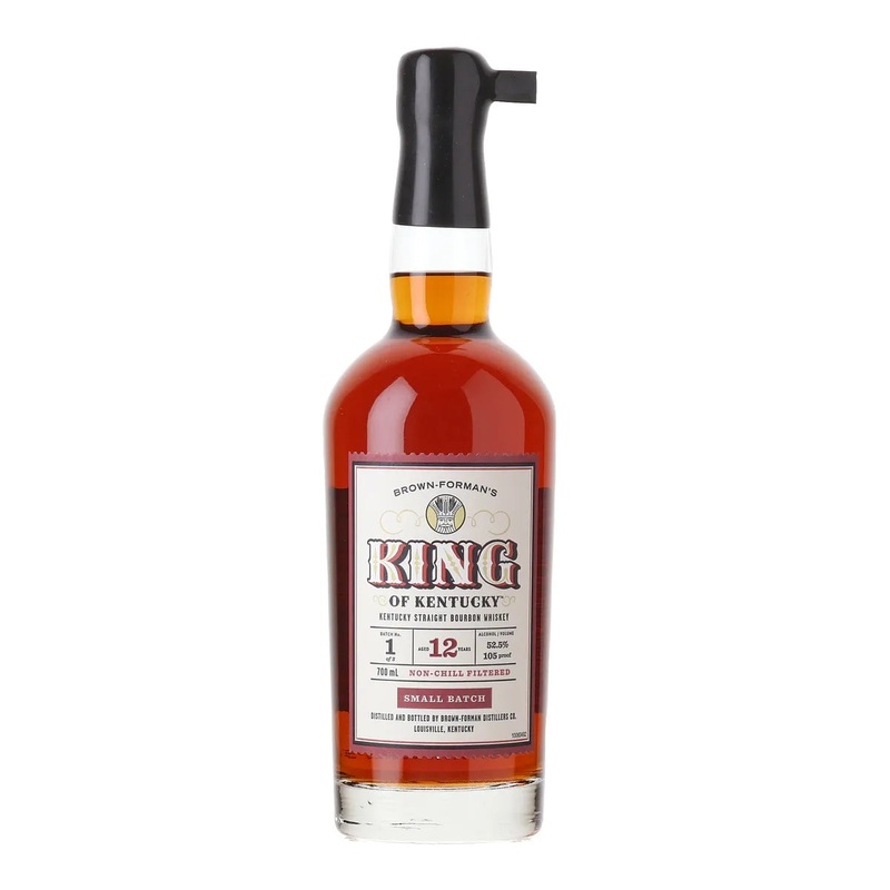 Brown Formans King of Kentucky Small Batch 12 Year Old Batch 1 Kentucky Straight Bourbon Whiskey 700ml