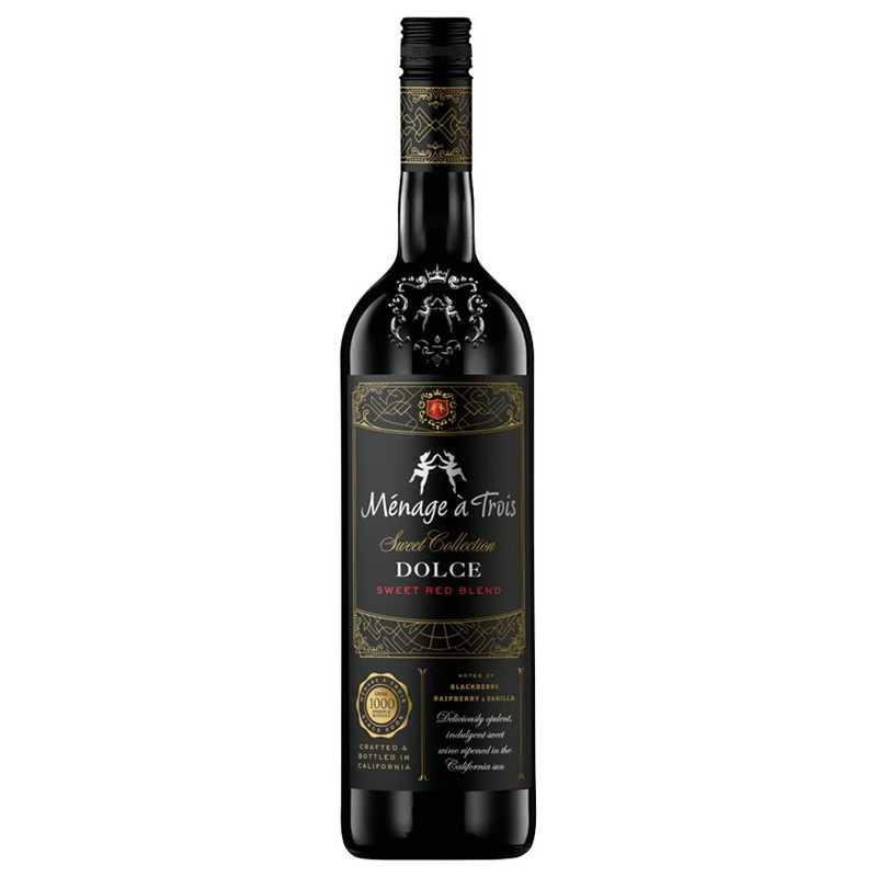 Menage a Trois Dolce Sweet Red Blend