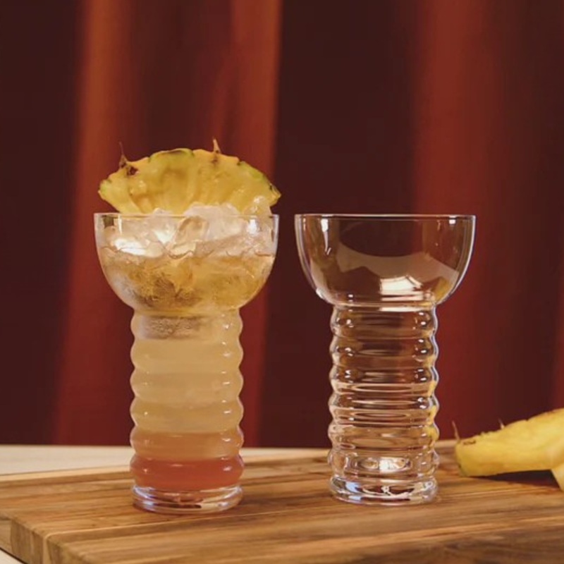 PEARL DIVER TIKI GLASSES