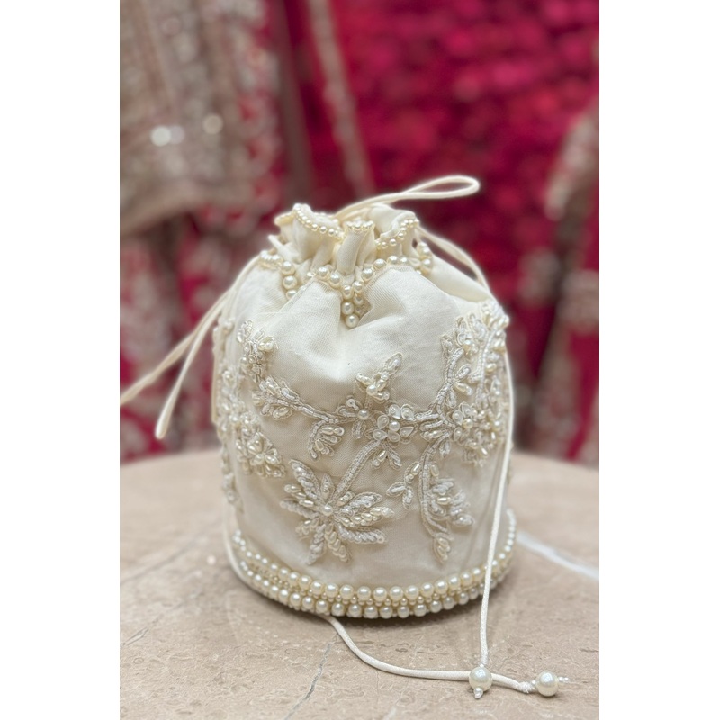 Potli Bag Ivory