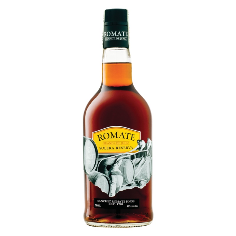 Romate Brandy De Jerez Solera Reserva 80 1L