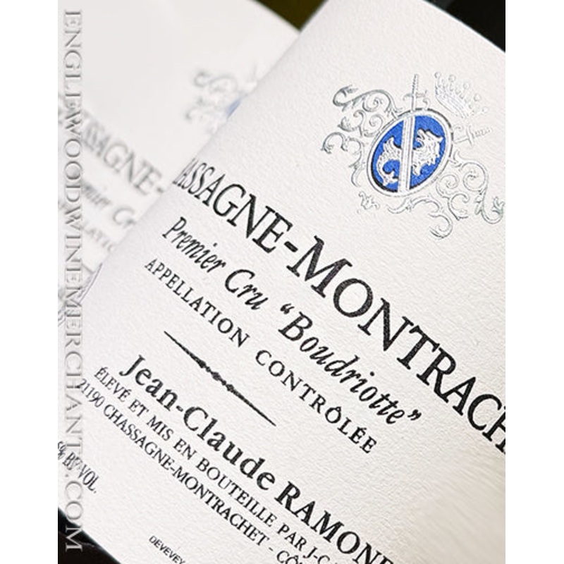 2018 Jean Claude Ramonet Chassagne-Montrachet Premier Cru "Boudriotte" 1er