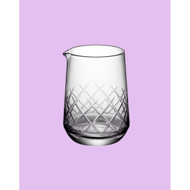 ACOPA DIAMOND CUT MIXING GLASS 25OZ