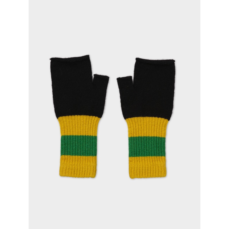 FINGERLESS MITTENS BLACK FINGERLESS MITTENS BLACK