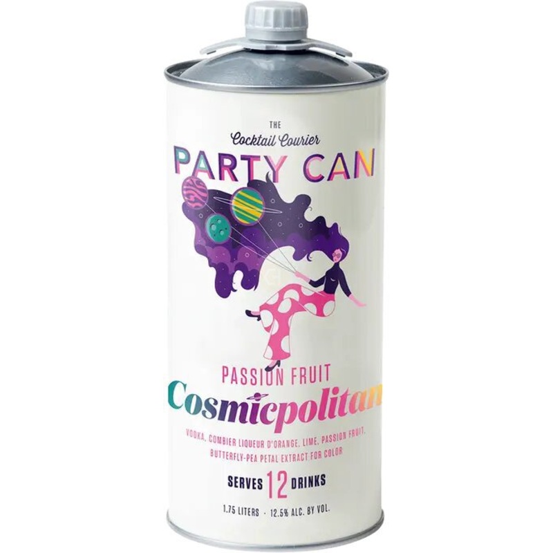 The Cocktail Courier Party Passion Fruit Cosmicpolitan Cosmopolitan Rtd Can
