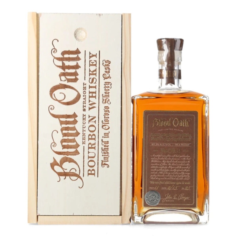 Blood Oath Pact No. 11 Kentucky Straight Bourbon Whiskey 750ml