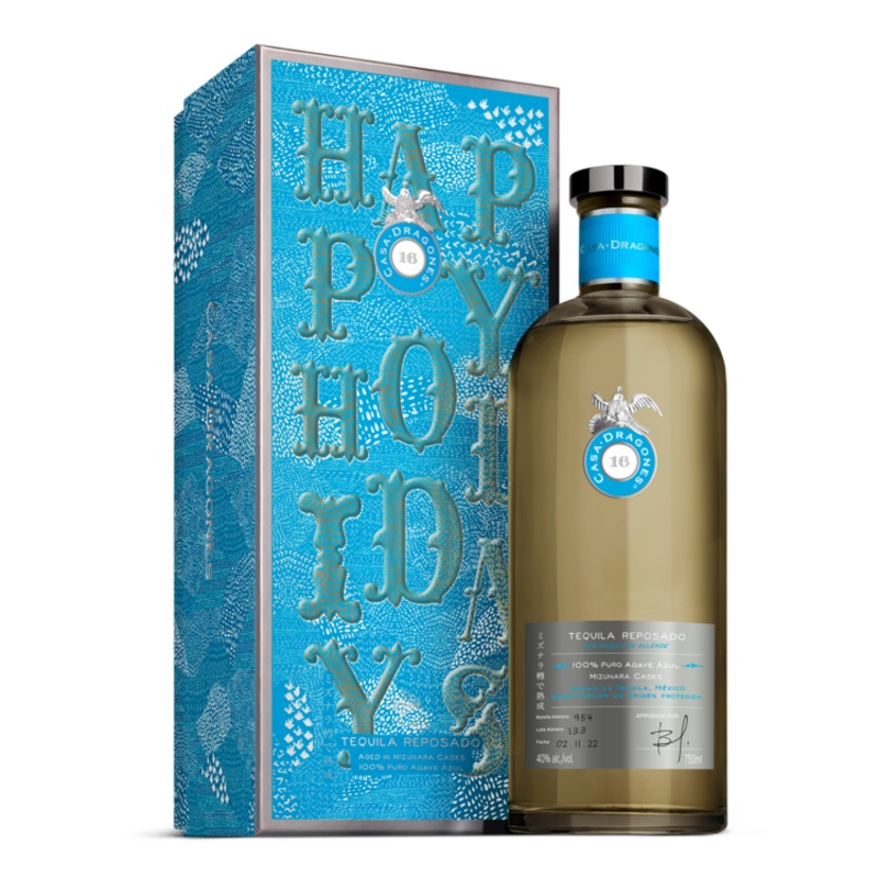 Casa Dragones Tequila Reposado 80 W/ Holiday Sleeve 750Ml