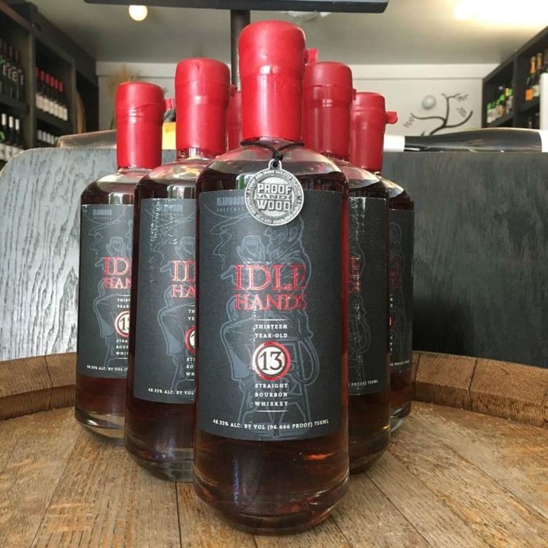 Idle Hands 13 Years Old Straight Bourbon Whiskey