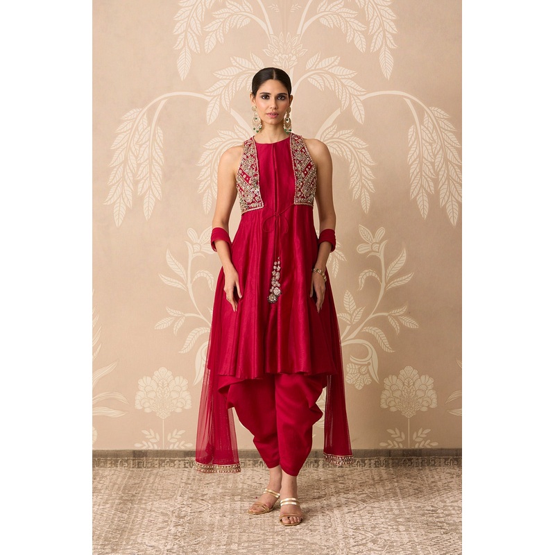 Raabta-RTSKurta Salwar Set-RTS RED