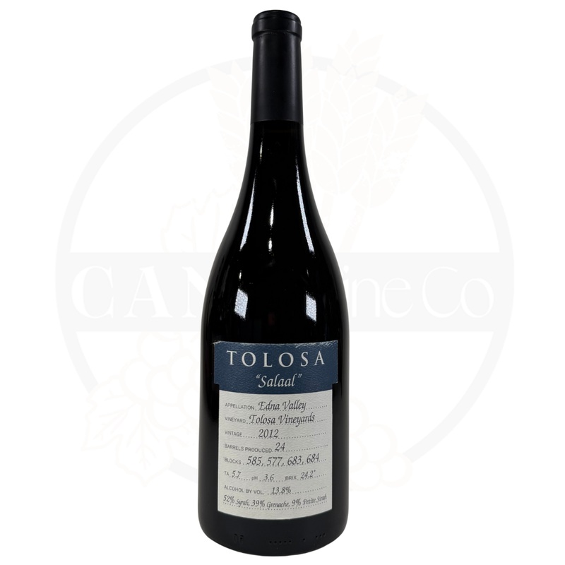 2012 Tolosa Winery 1772 Salaal Red 750ml