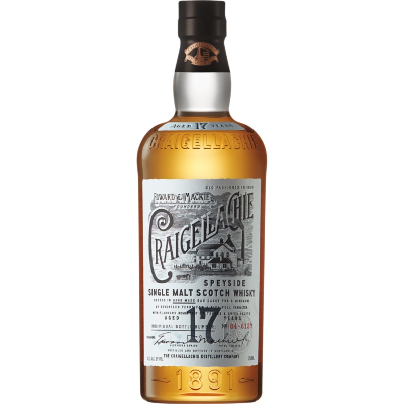 Craigellachie Single Malt Scotch 17 Yr 92 750Ml Whiskey