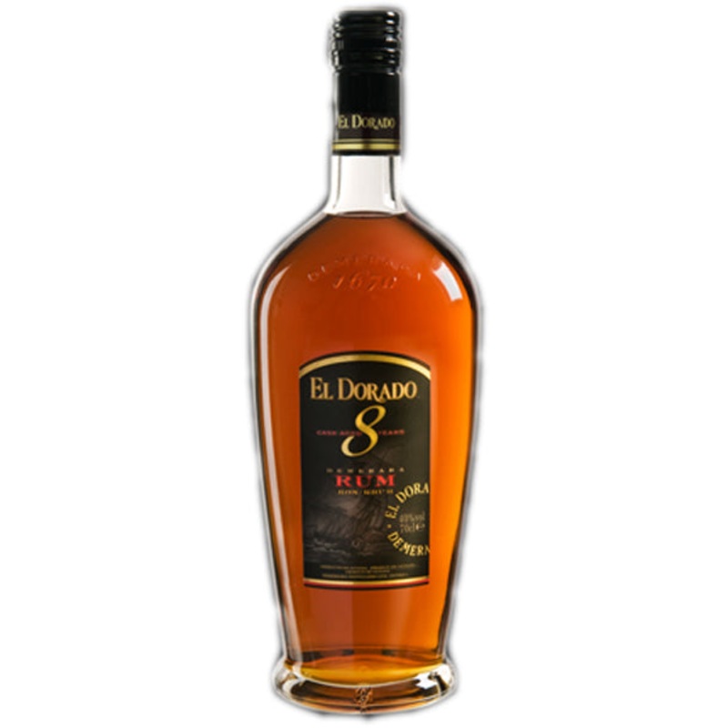 El Dorado Rum Cask Aged 8 Year Old Rum 1L, El Dorado
