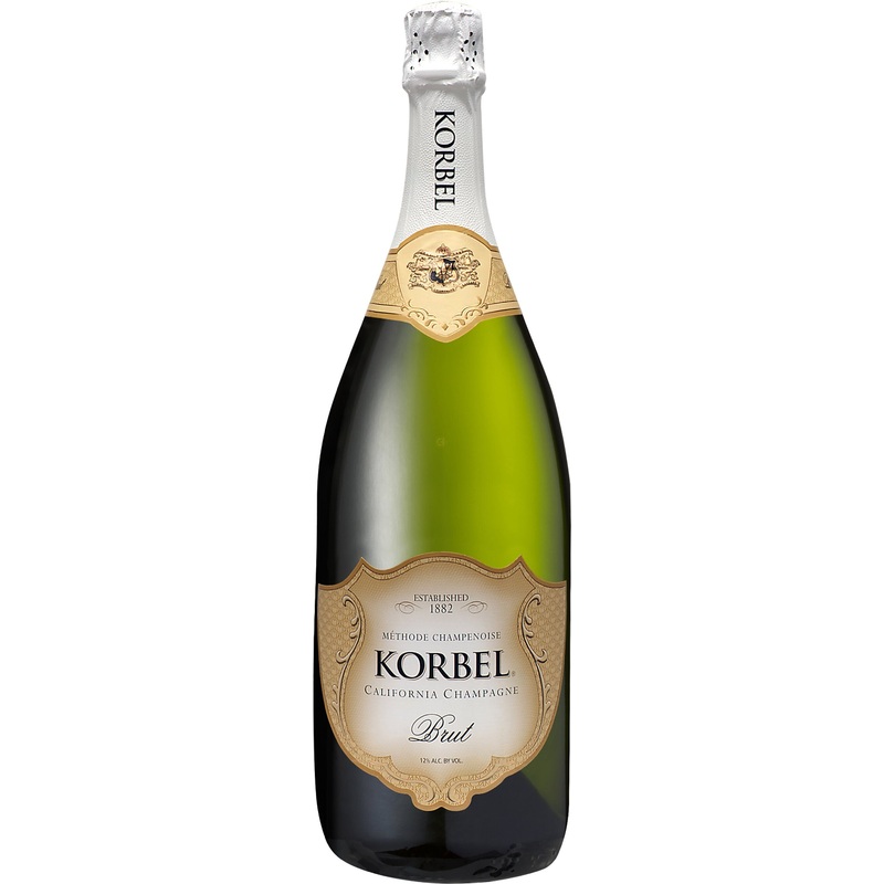 Korbel Champagne Cellars Brut California Champagne 750ml