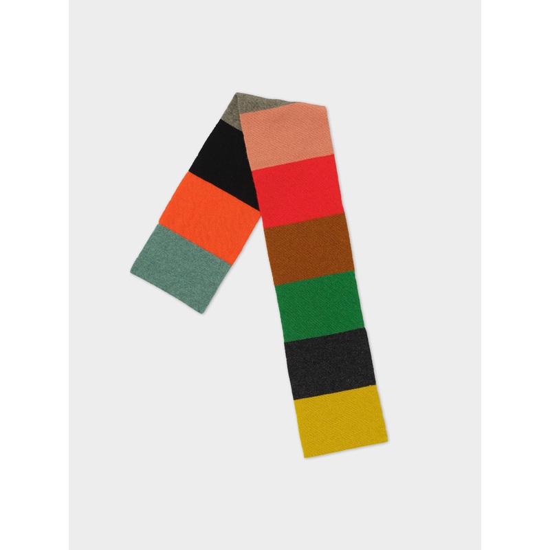 SMALL COLOURBLOCK SCARF BRIGHT SMALL COLOURBLOCK SCARF BRIGHT