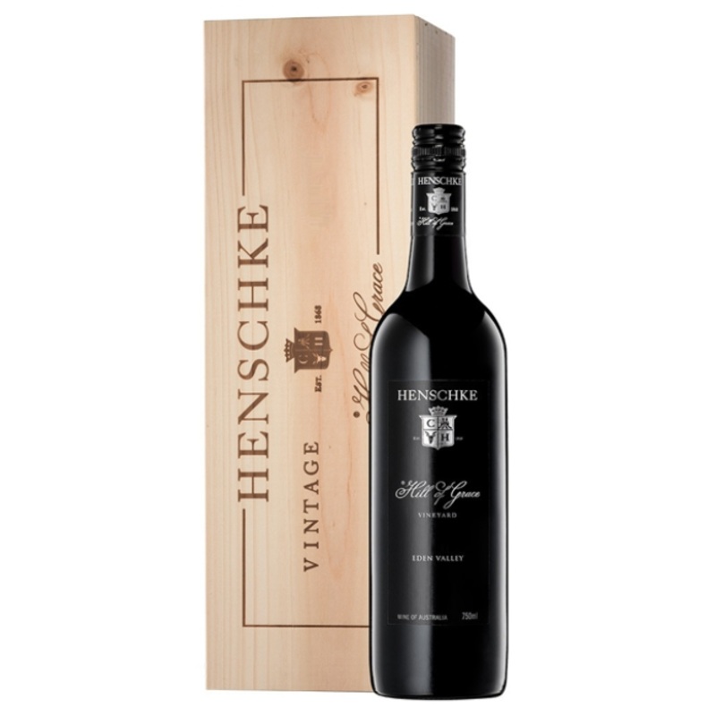 2005 Henschke Hill of Grace Shiraz 750ml Original Wood Box