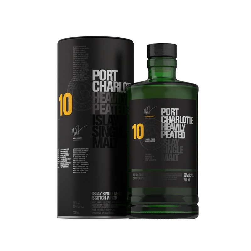 Bruichladdich Port Charlotte 10 Heavily Peated Islay Single Malt