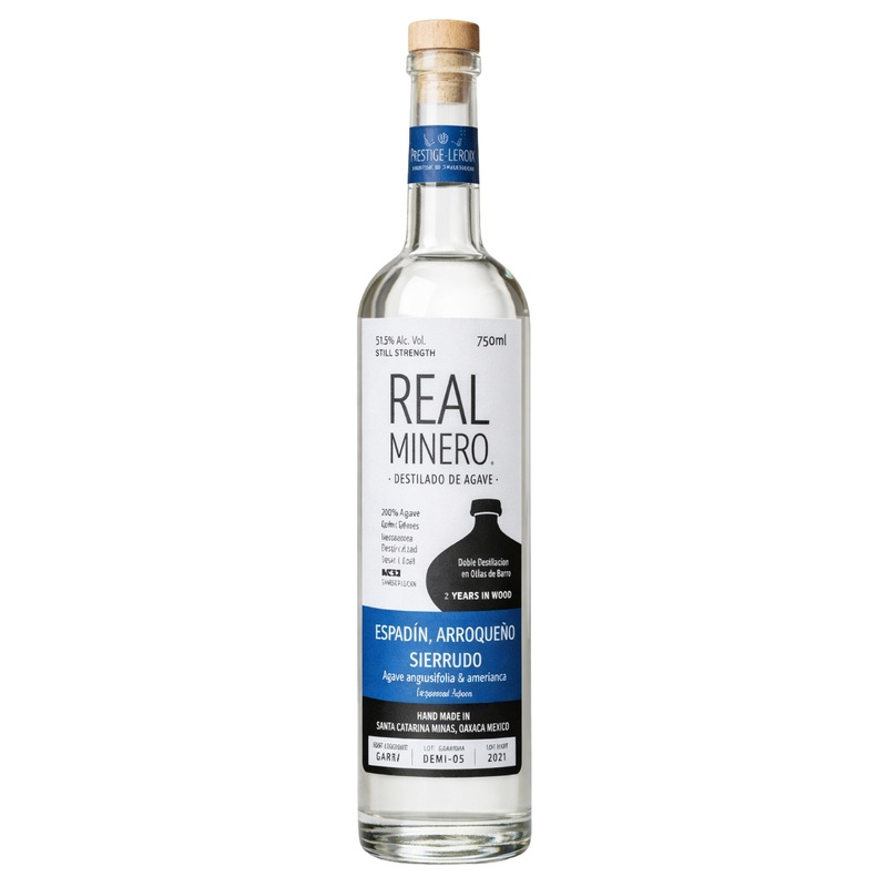 Real Minero Espadin Arroqueno Sierrudo Still Strength Mezcal
