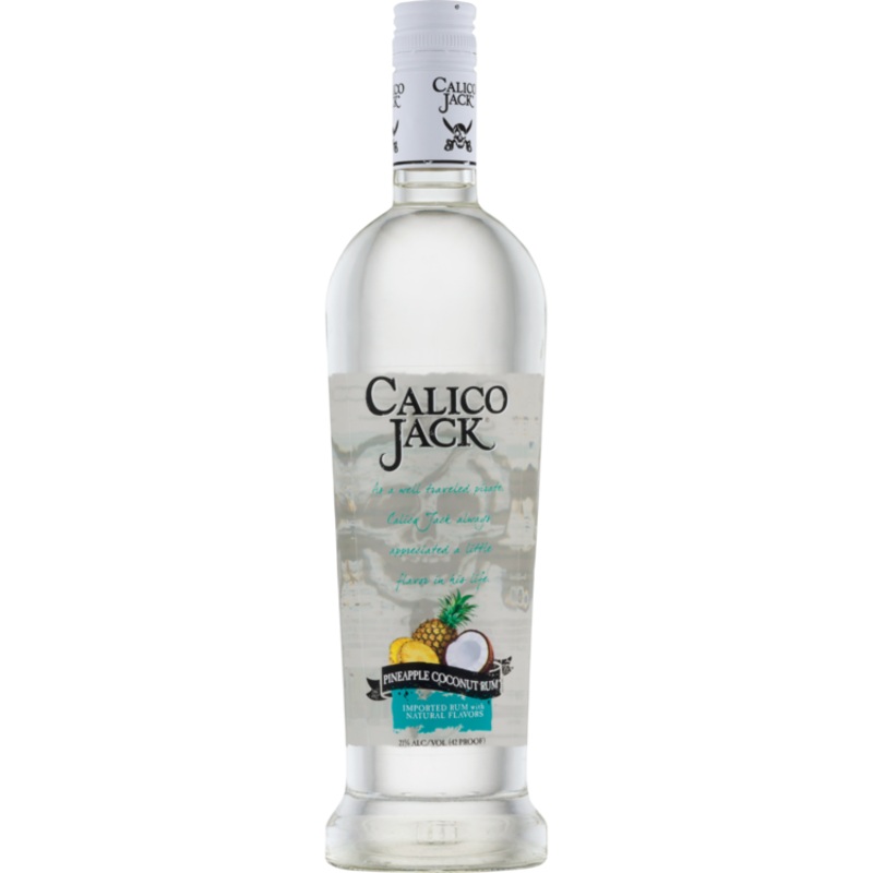Calico Jack Pineapple & Coconut Flavored Rum 42 1.75L