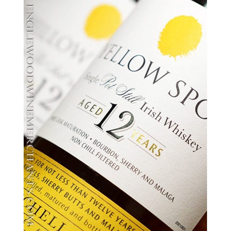 Yellow Spot, 12 Year Single "Pot Still" Irish Whiskey