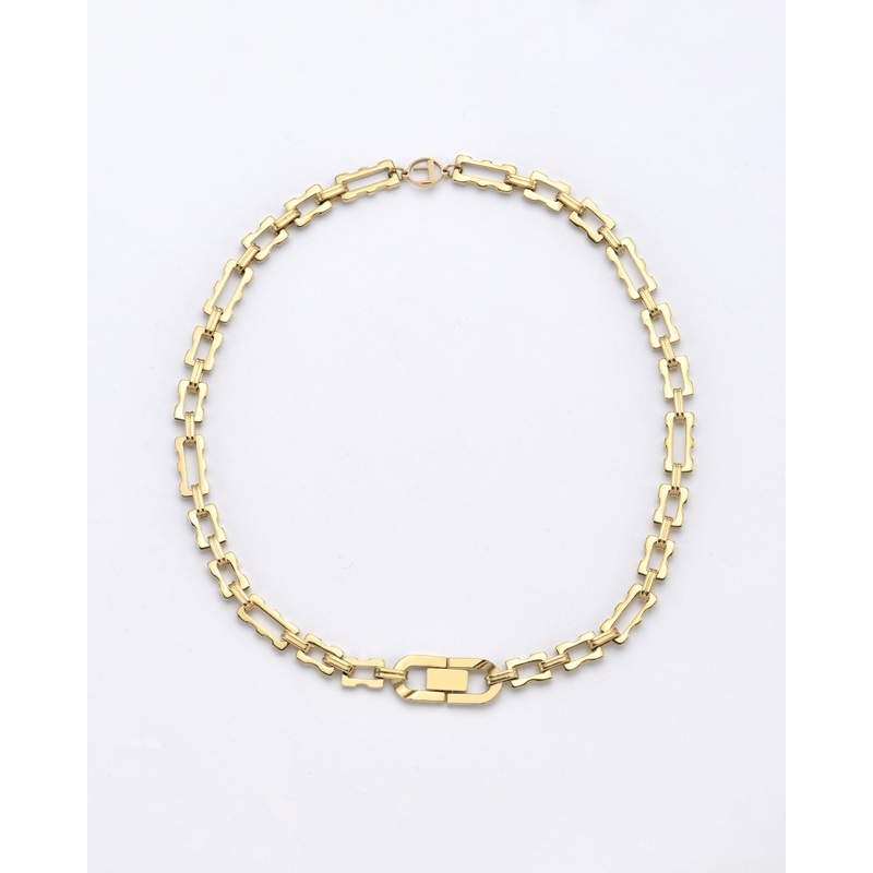 Links Necklace Gold